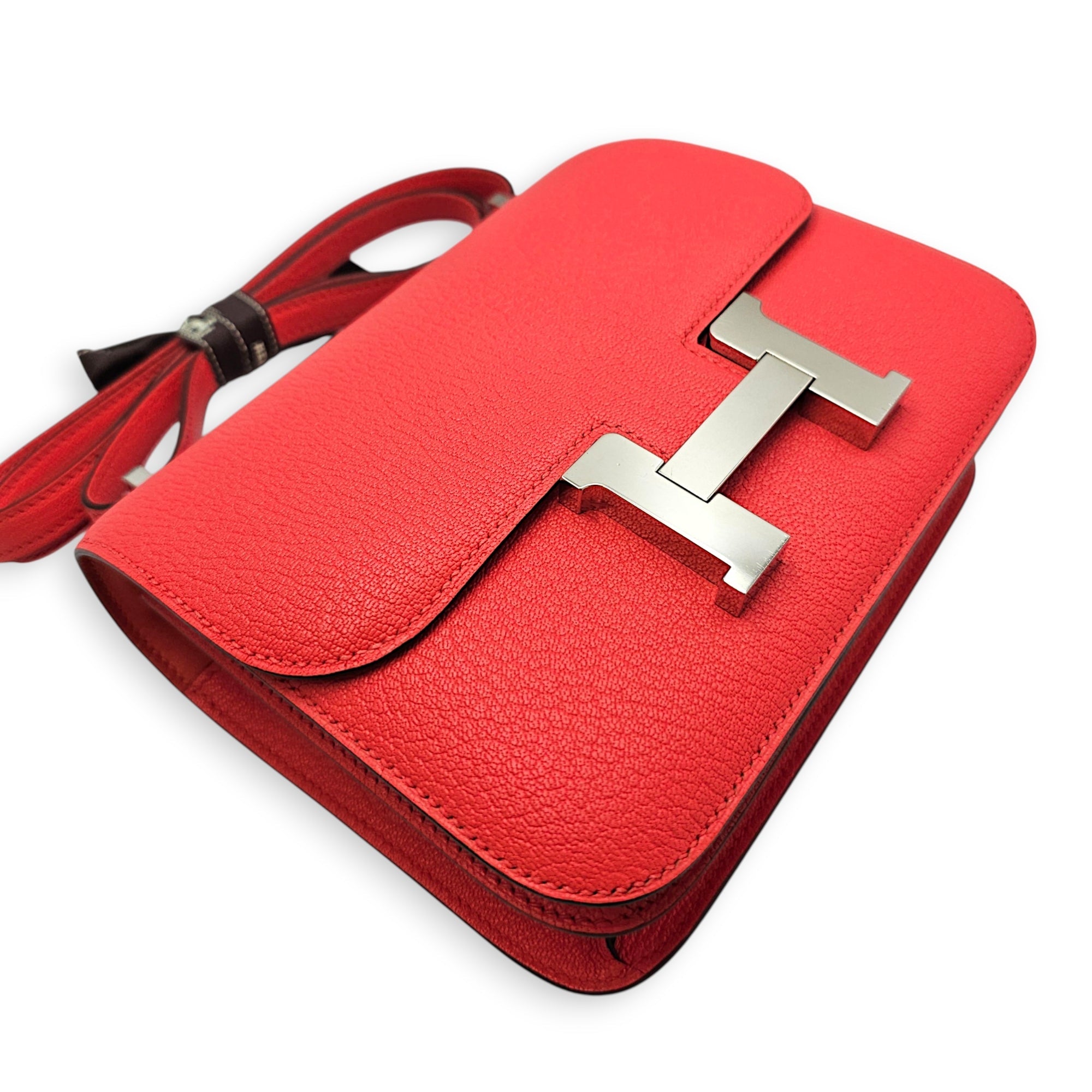 Constance 18 Rose Texas in Chevre Mysore Palladium hardware CL2606-22096 8