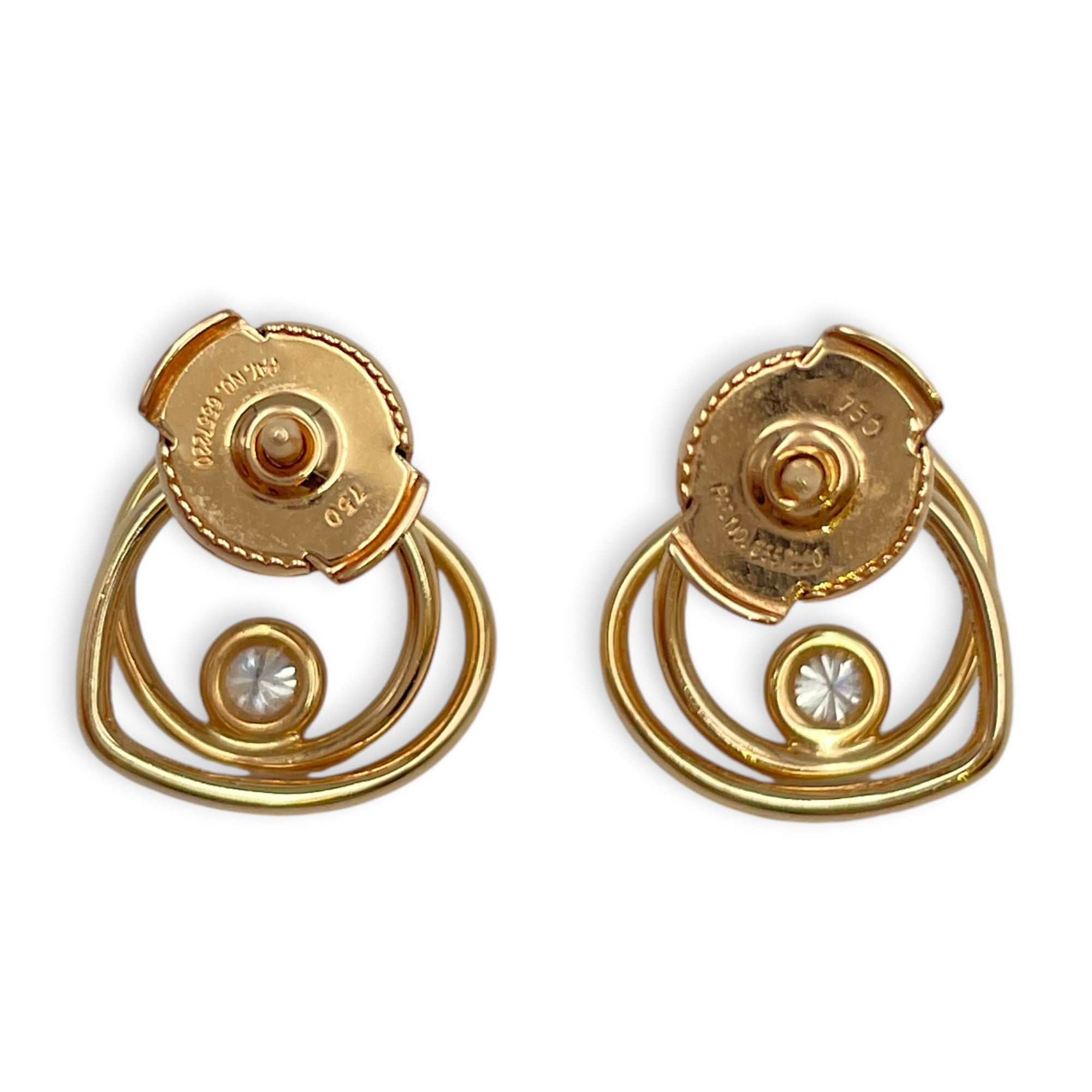 Vertige Coeur, 2 Diamonds, 0.11 Carat TPM Earrings CL2606-22103 2