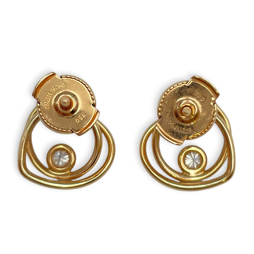 Vertige Coeur, 2 Diamonds, 0.11 Carat TPM Earrings CL2606-22103 2