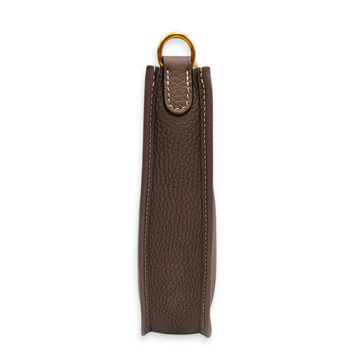 Evelyne Mini Etoupe in Clemence Gold hardware CL2606-22106 4