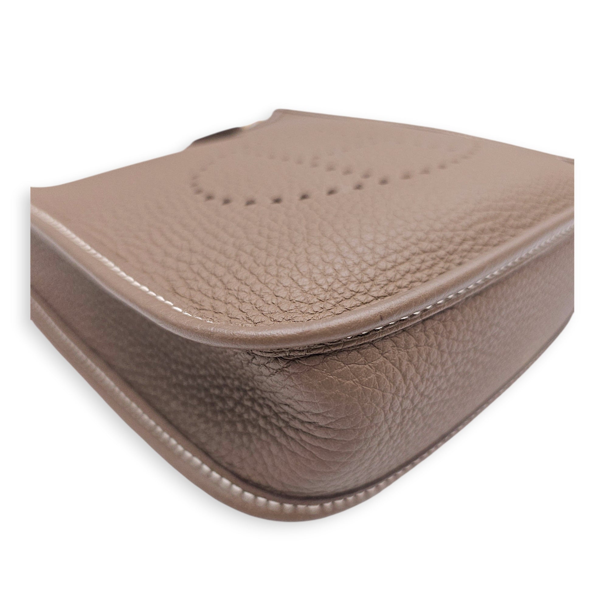 Evelyne Mini Etoupe in Clemence Gold hardware CL2606-22106 9