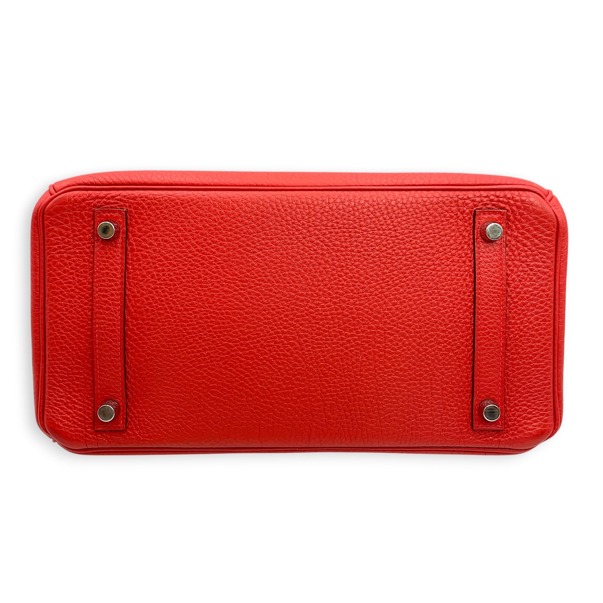 Birkin 30 Geranium in Togo Palladium hardware CL2606-22112 3