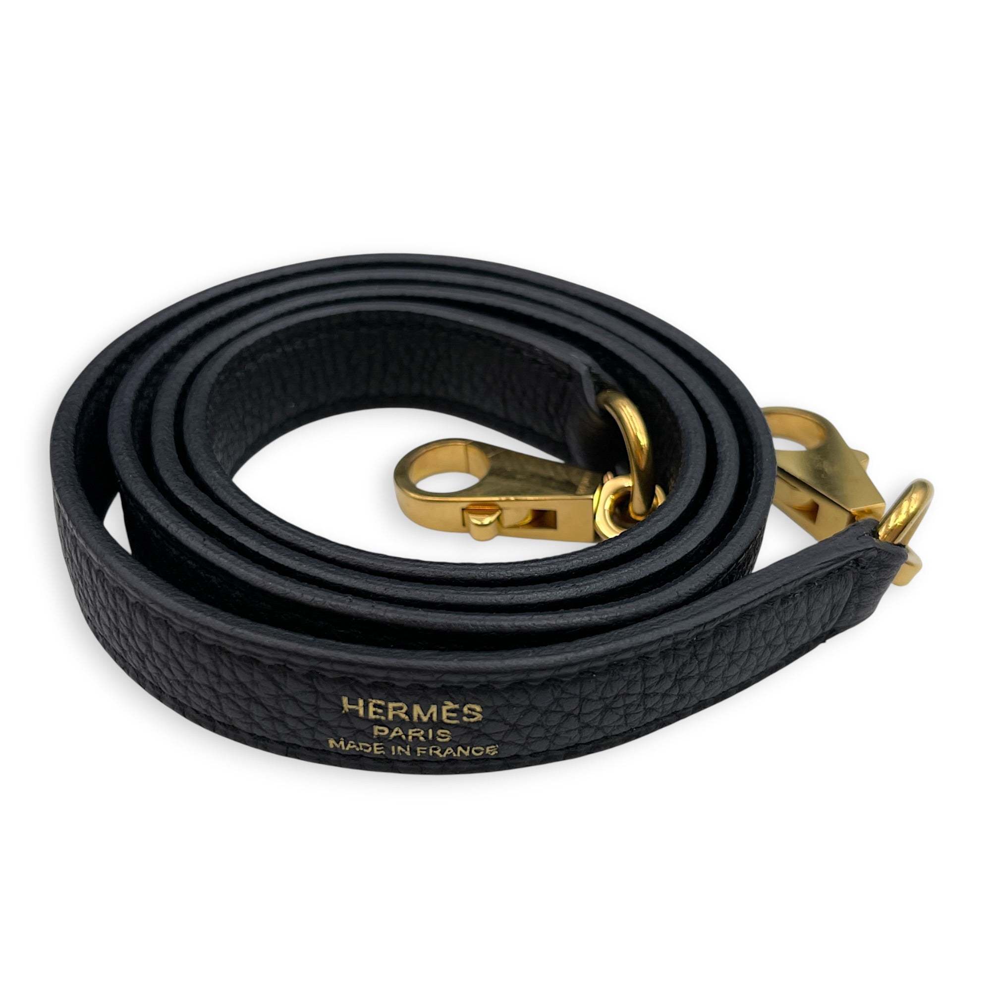 Kelly 32 Noir in Togo Gold hardware CL2606-22115 16