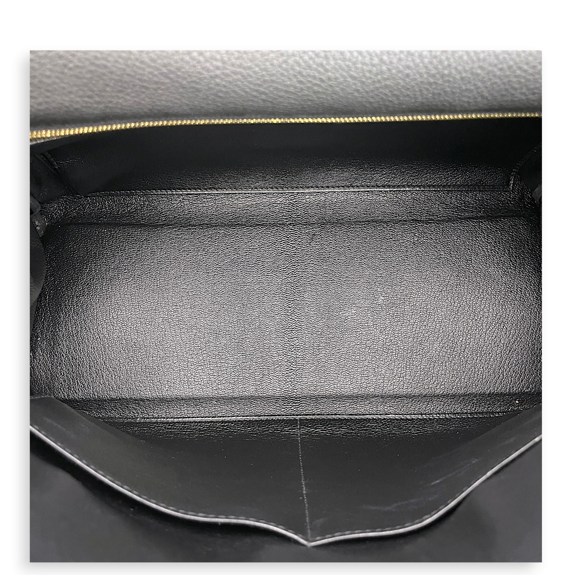 Kelly 32 Noir in Togo Gold hardware CL2606-22115 8