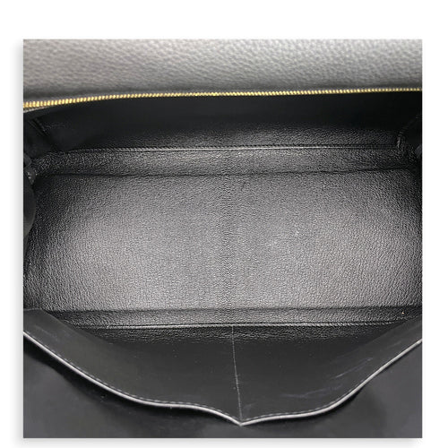 Kelly 32 Noir in Togo Gold hardware CL2606-22115 8