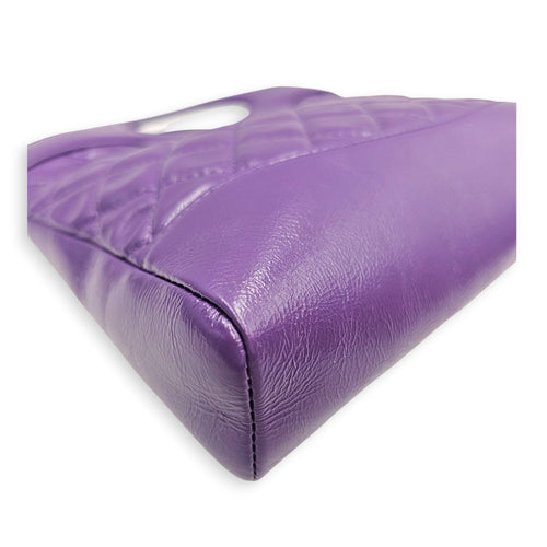 31 Small Purple Tote Bag in Calfskin Gold hardware CL2606-22116 9