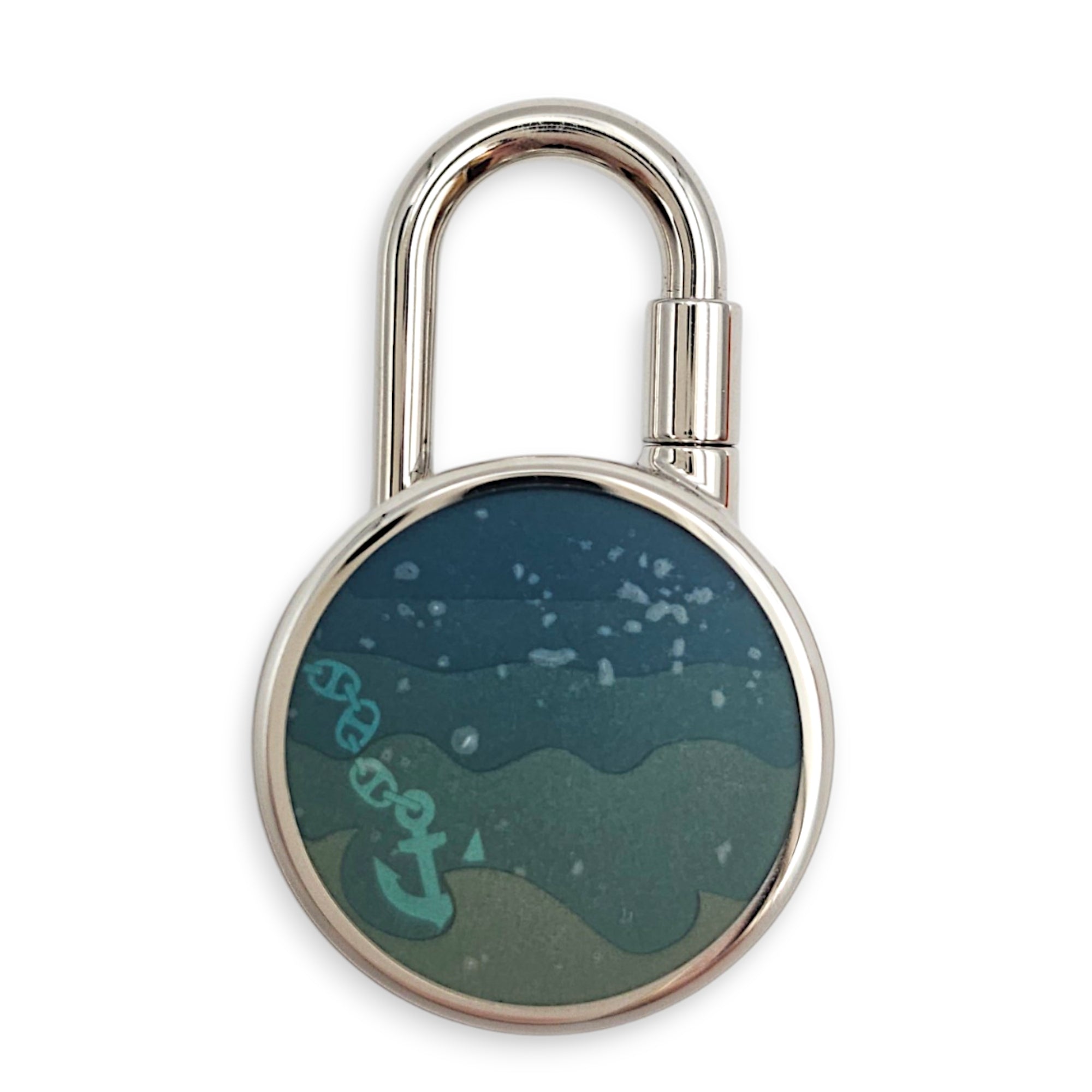 Panorama Padlock Crepuscule Bag Accessory Palladium hardware CL2606-22127 2