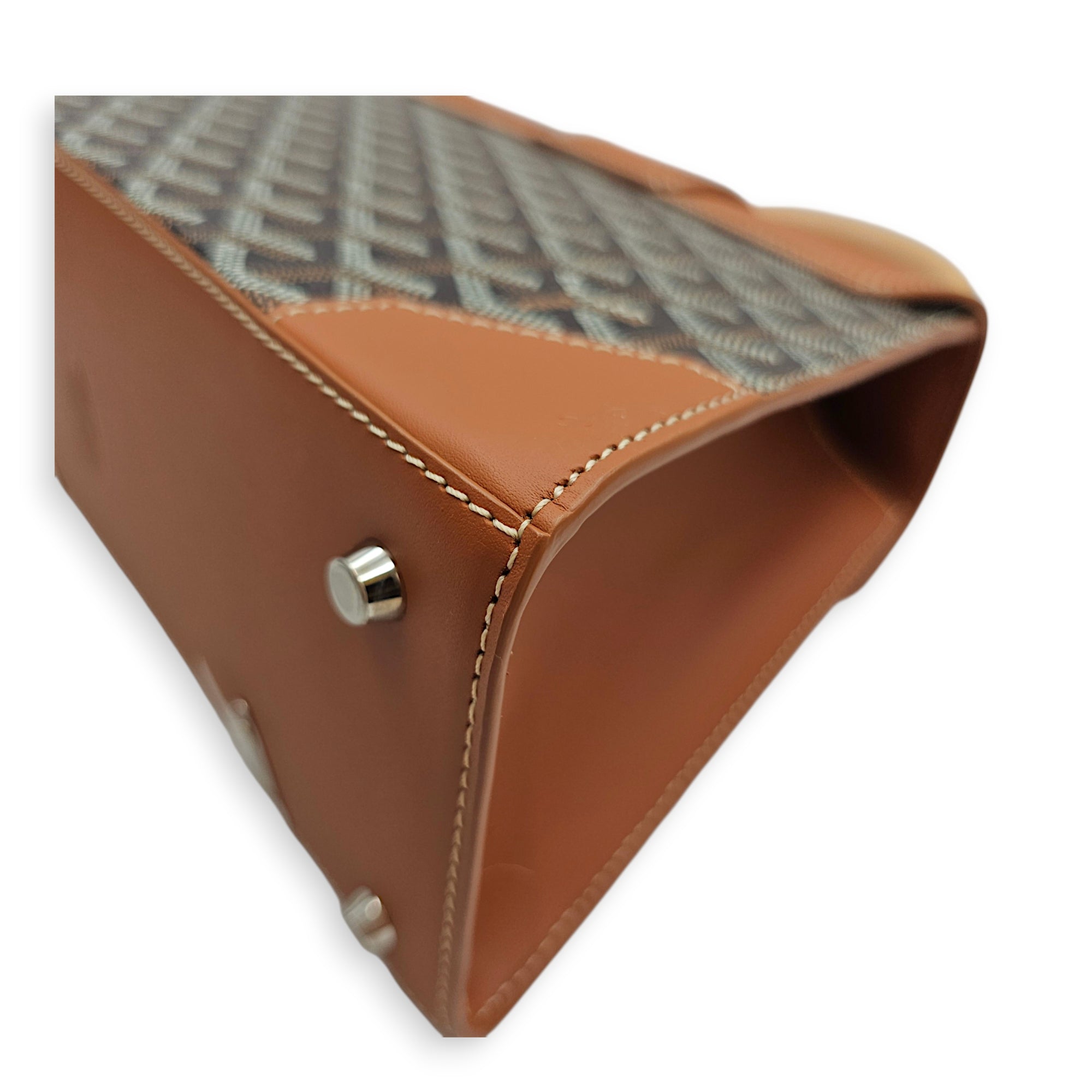 Saigon Structured PM Brown Top Handle Bag CL2606-22129 10