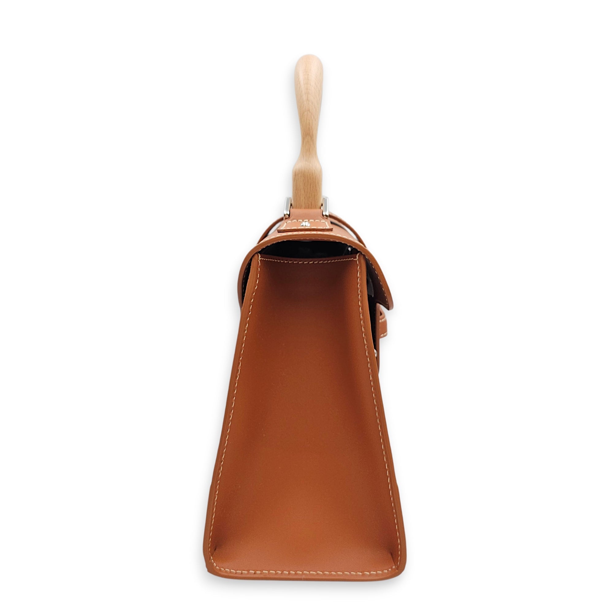 Saigon Structured PM Brown Top Handle Bag CL2606-22129 3