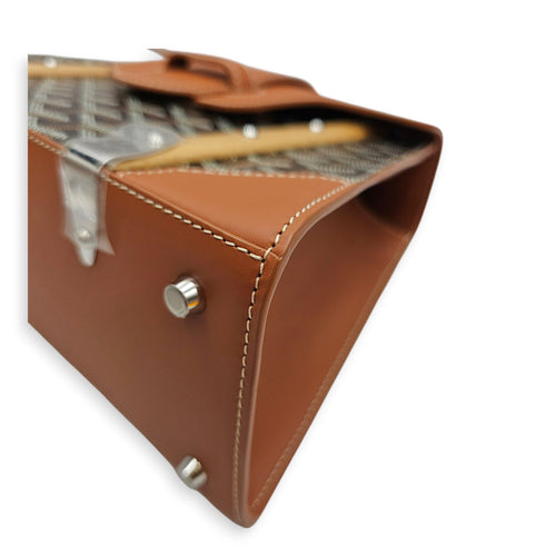 Saigon Structured PM Brown Top Handle Bag CL2606-22129 8