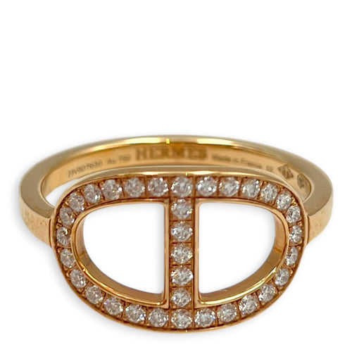 Chaine d'ancre, Medium Model, 33 Diamonds, 0.21 Carat 52 Countour Ring CL2606-22132 1