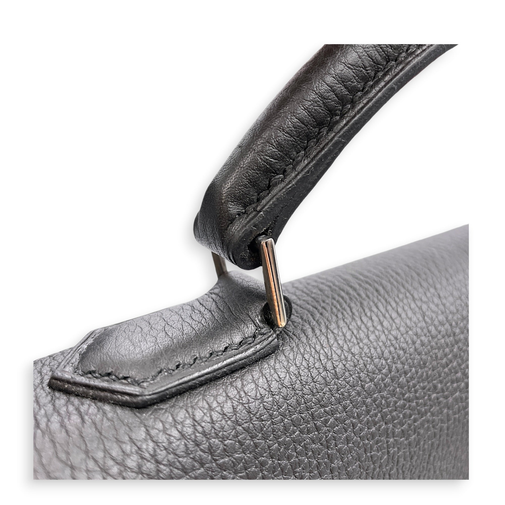 HSS Kelly Depeches 38 Black in Togo Palladium hardware CL2606-22134 14