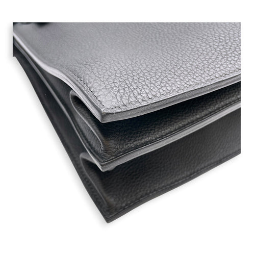 HSS Kelly Depeches 38 Black in Togo Palladium hardware CL2606-22134 6