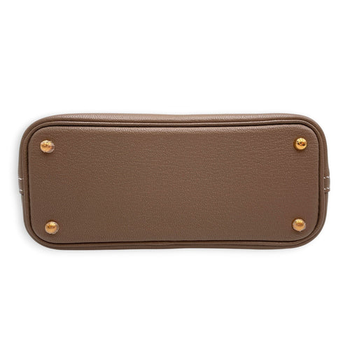 Bolide 1923 Mini Etoupe in Chevre Mysore Gold hardware CL2606-22138 6