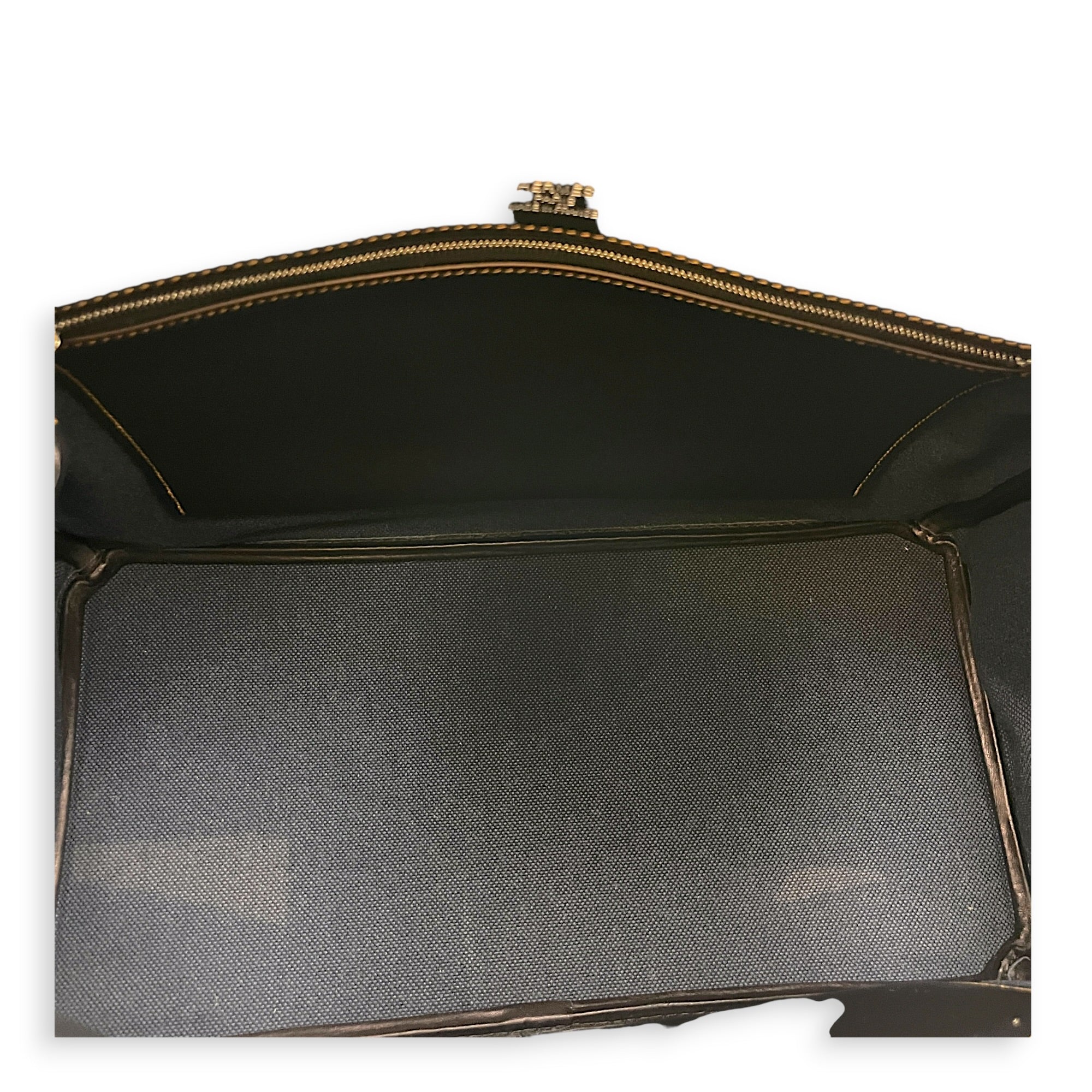 Ghillies Birkin 35 Denim Fonce/Noir in Evercalf/Toile Brushed Palladium hardware CL2606-22143 4