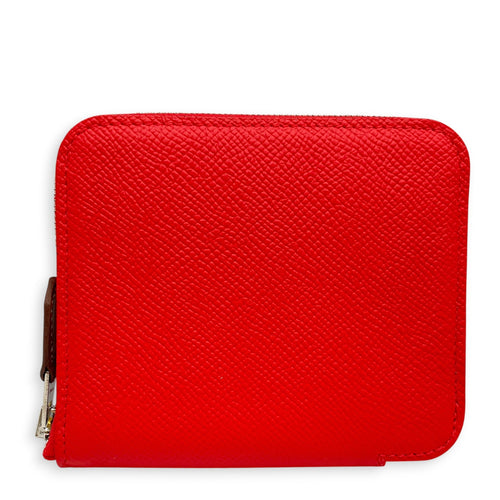 Silk'in Compact Rouge De Coeur Wallet in Epsom Palladium hardware CL2606-22144 1