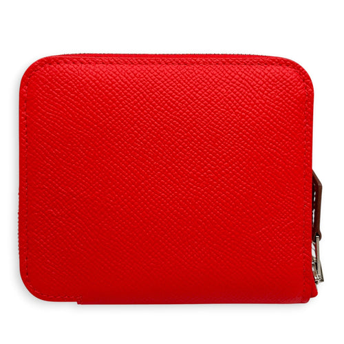 Silk'in Compact Rouge De Coeur Wallet in Epsom Palladium hardware CL2606-22144 2