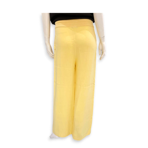 Silk Pants 42 Yellow Ready-To-Wear CL2606-22149 2