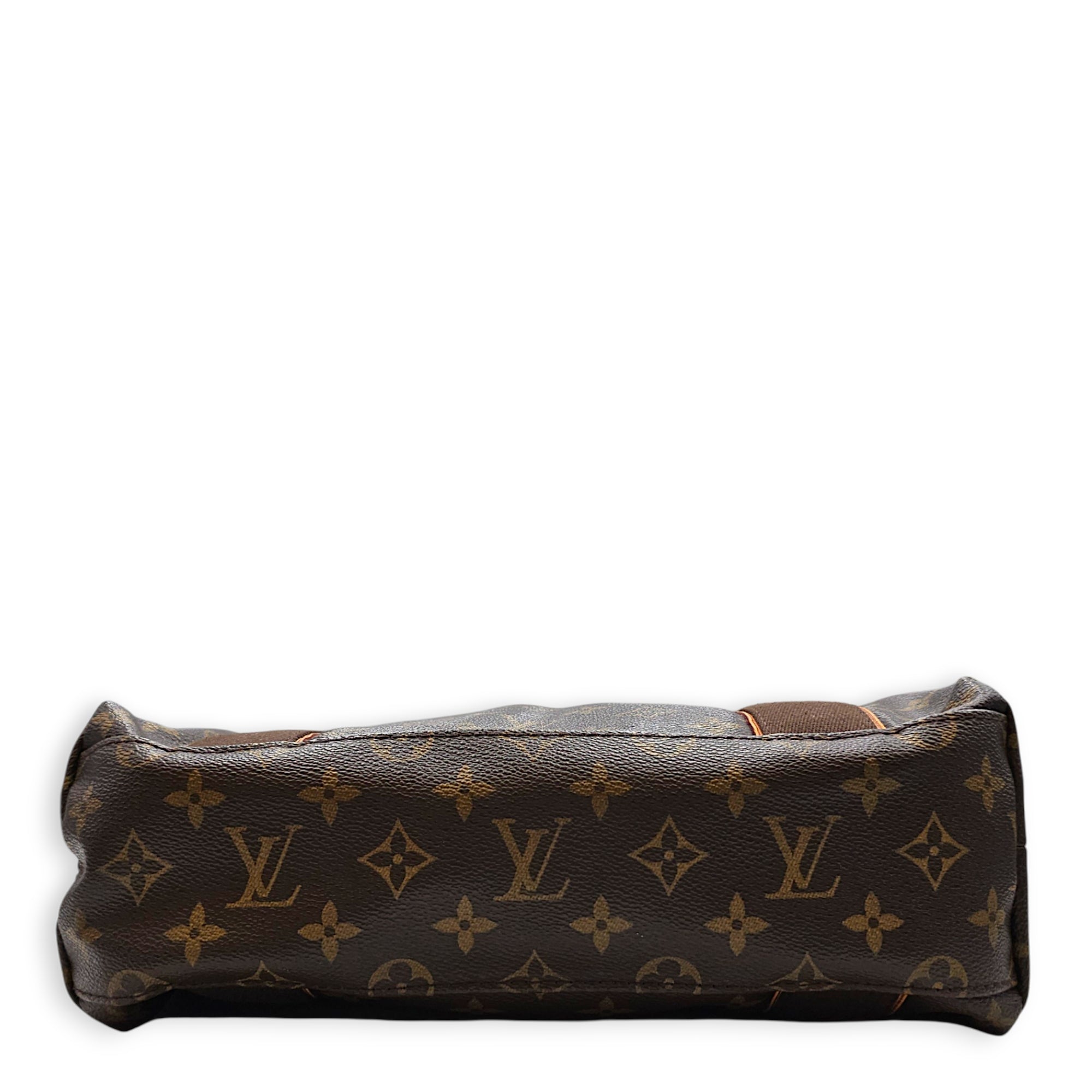 Cabas Beaubourg Brown Shoulder Bag in Canvas Gold hardware CL2607-22161 5