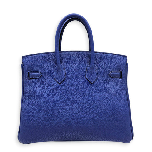 Birkin 25 Blue Electric in Togo Gold hardware CL2607-22191 2