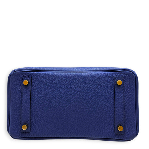Birkin 25 Blue Electric in Togo Gold hardware CL2607-22191 5