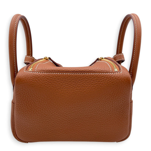 Lindy II Mini Gold in Clemence Gold hardware CL2607-22195 2