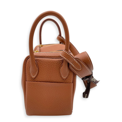 Lindy II Mini Gold in Clemence Gold hardware CL2607-22195 4