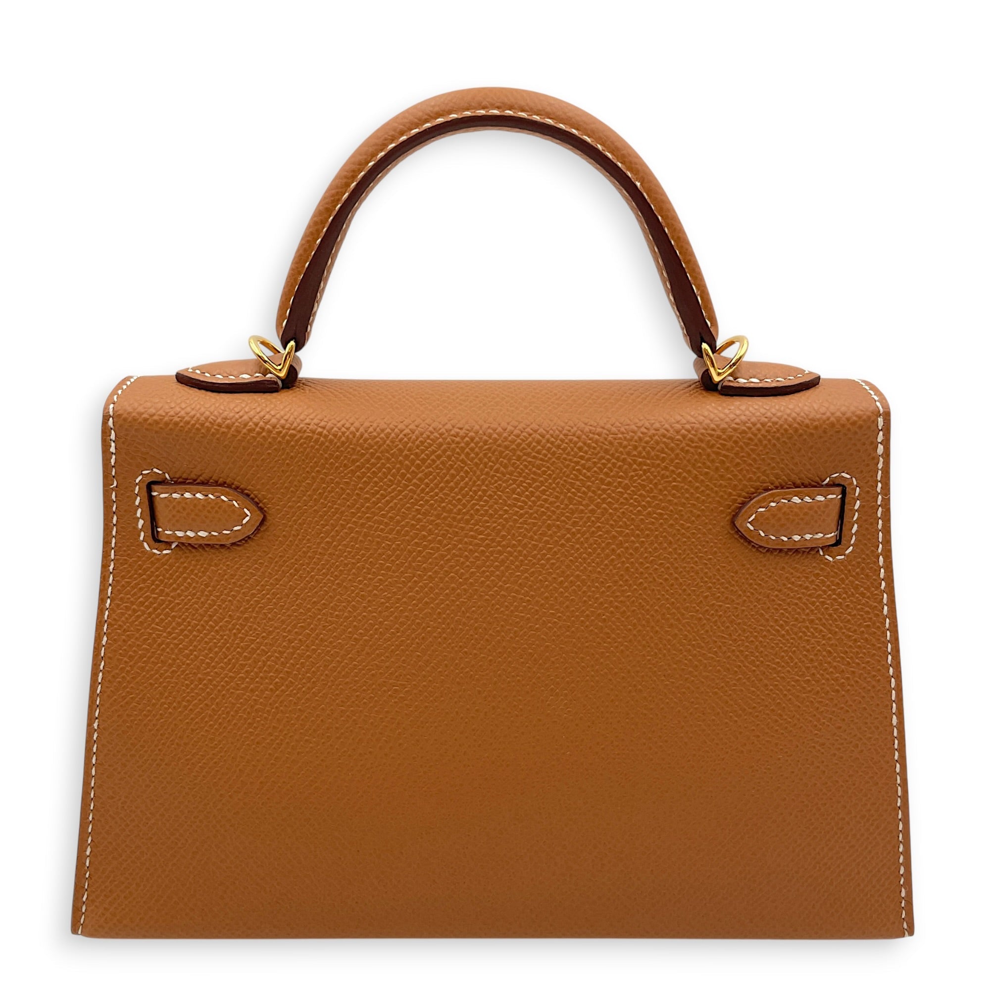 Sellier Kelly 20 Gold in Epsom Gold hardware CL2607-22198 2