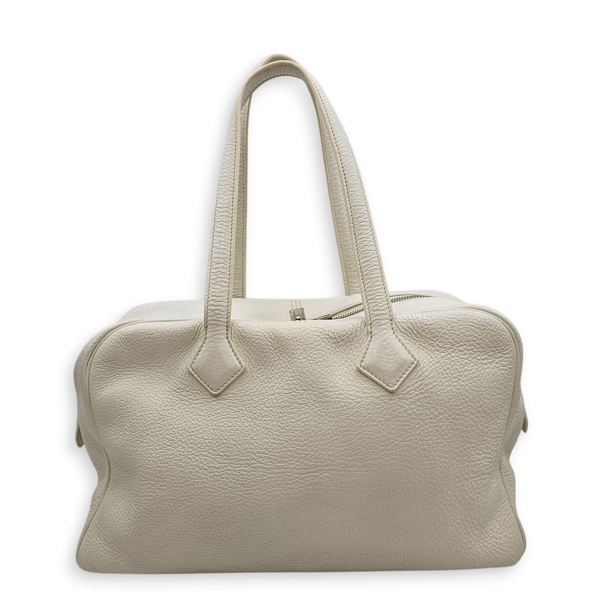 Victoria II 35 White in Clemence Palladium hardware CL2607-22202 2