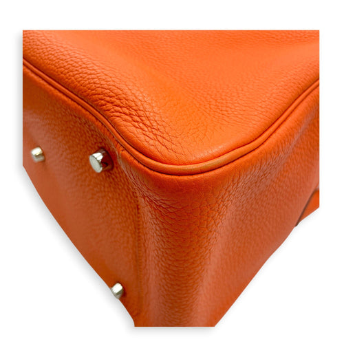 Lindy 34 Orange in Clemence Palladium hardware