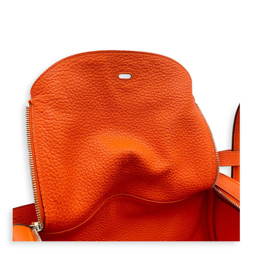Lindy 34 Orange in Clemence Palladium hardware