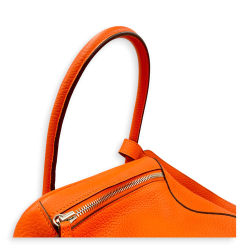 Lindy 34 Orange in Clemence Palladium hardware
