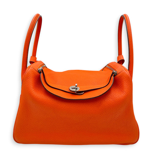 Lindy 34 Orange in Clemence Palladium hardware