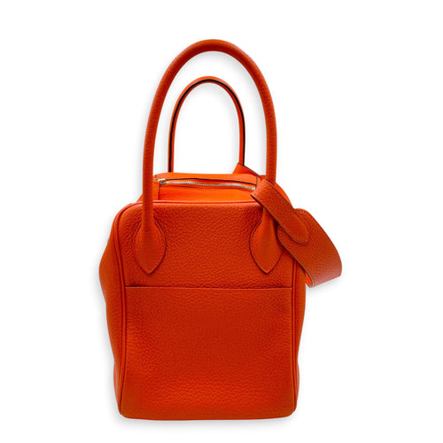 Lindy 34 Orange in Clemence Palladium hardware