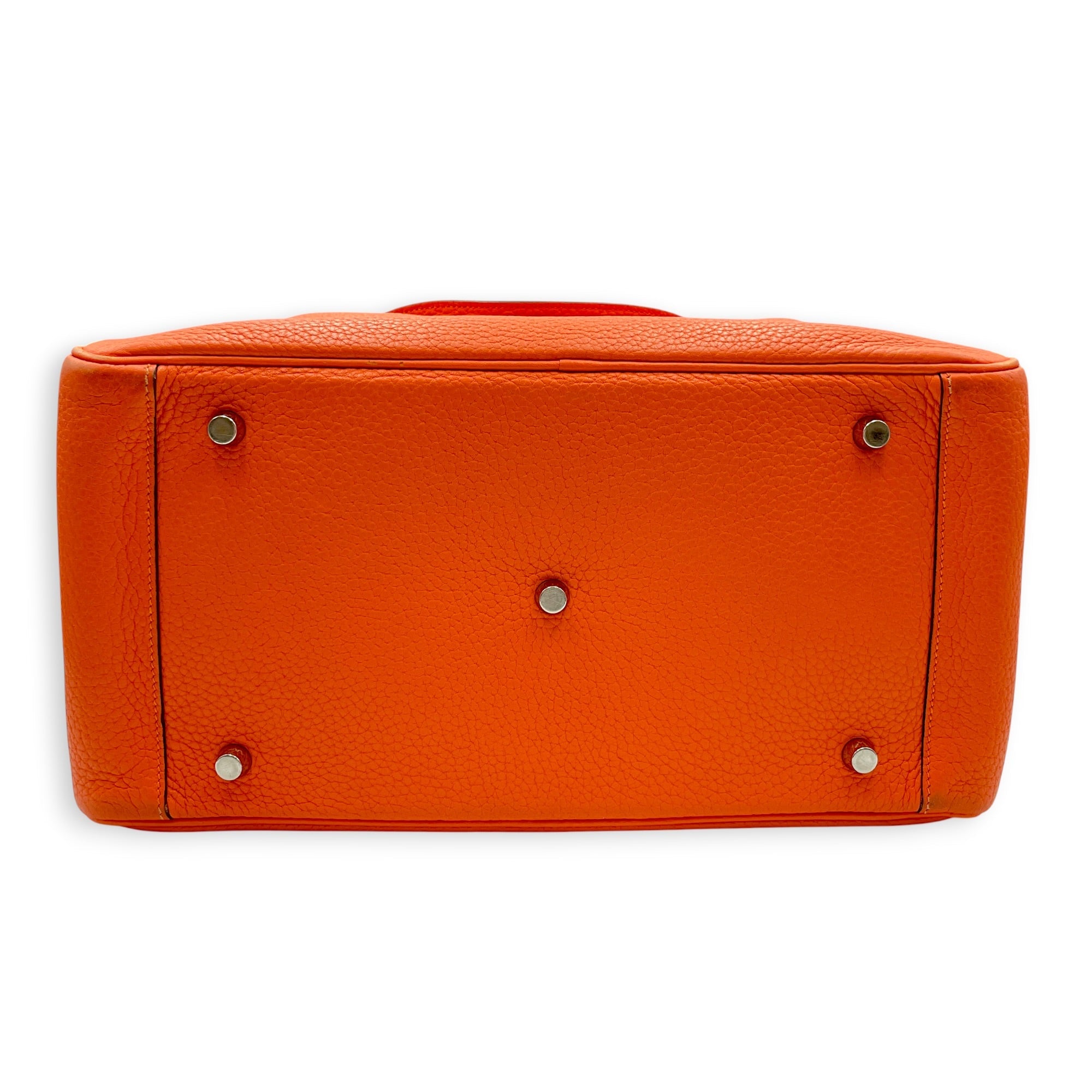 Lindy 34 Orange in Clemence Palladium hardware