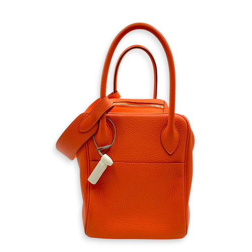 Lindy 34 Orange in Clemence Palladium hardware
