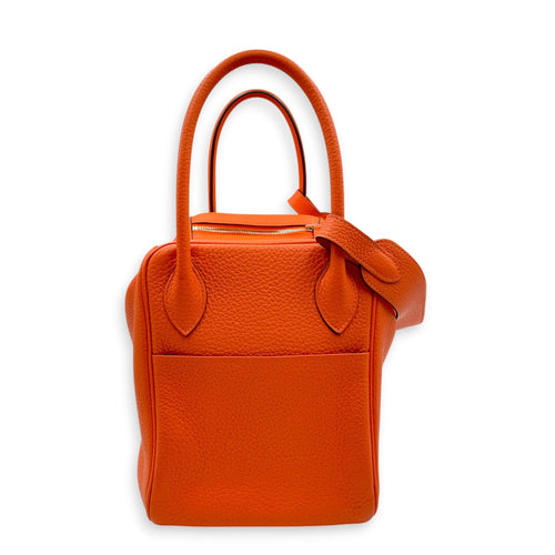 Lindy 34 Orange in Clemence Palladium hardware