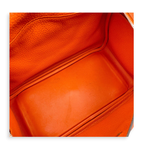Lindy 34 Orange in Clemence Palladium hardware