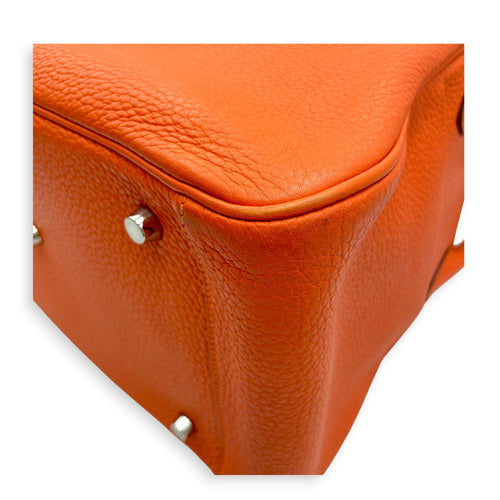 Lindy 34 Orange in Clemence Palladium hardware