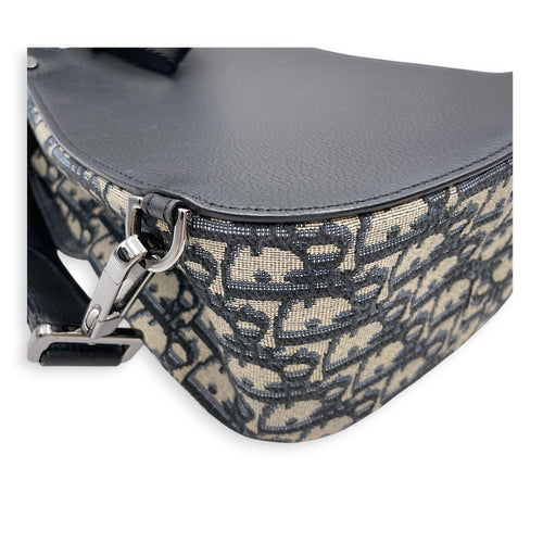 Gallop Sling Mini Blue Backpack in Canvas Silver hardware CL2607-22224 11