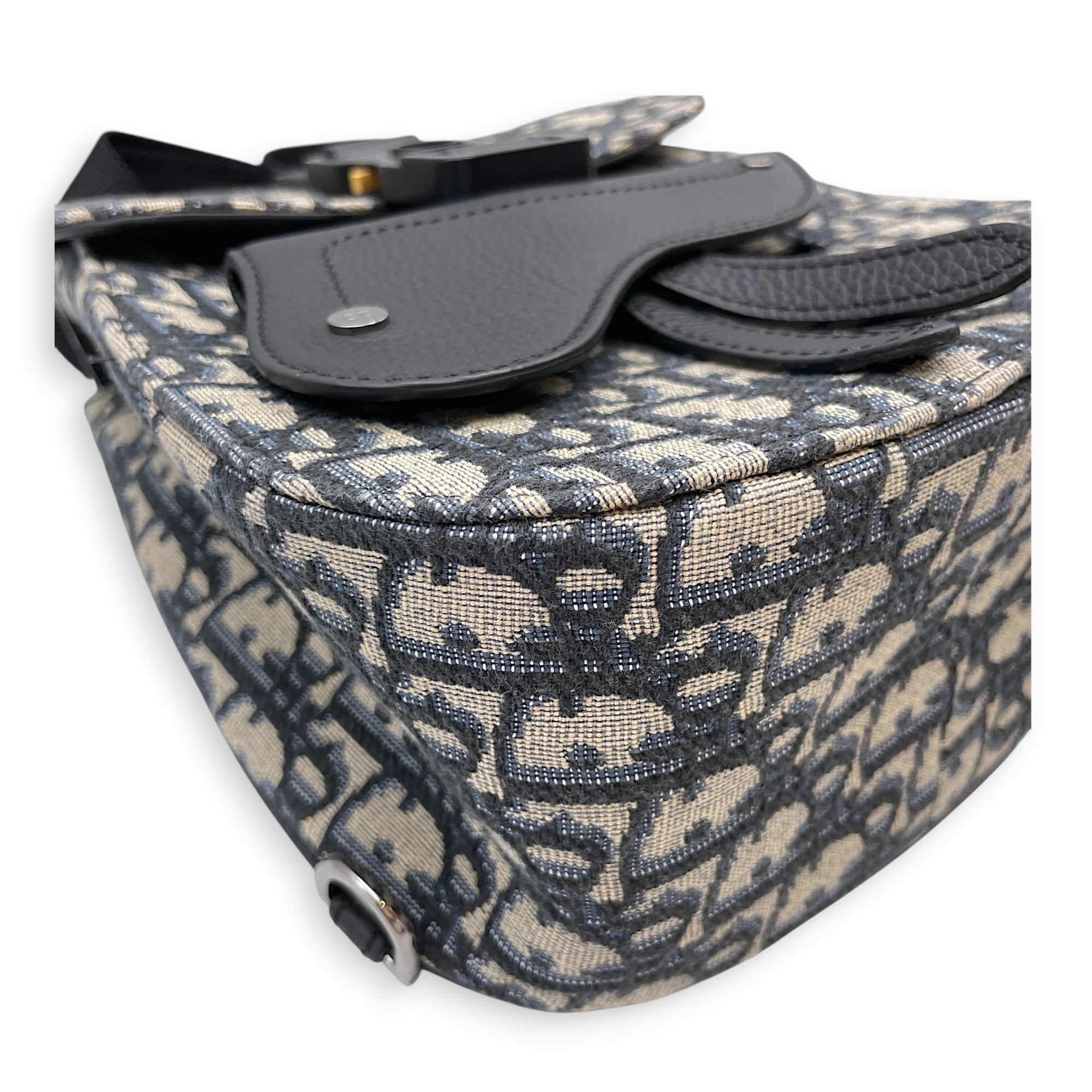 Gallop Sling Mini Blue Backpack in Canvas Silver hardware CL2607-22224 7