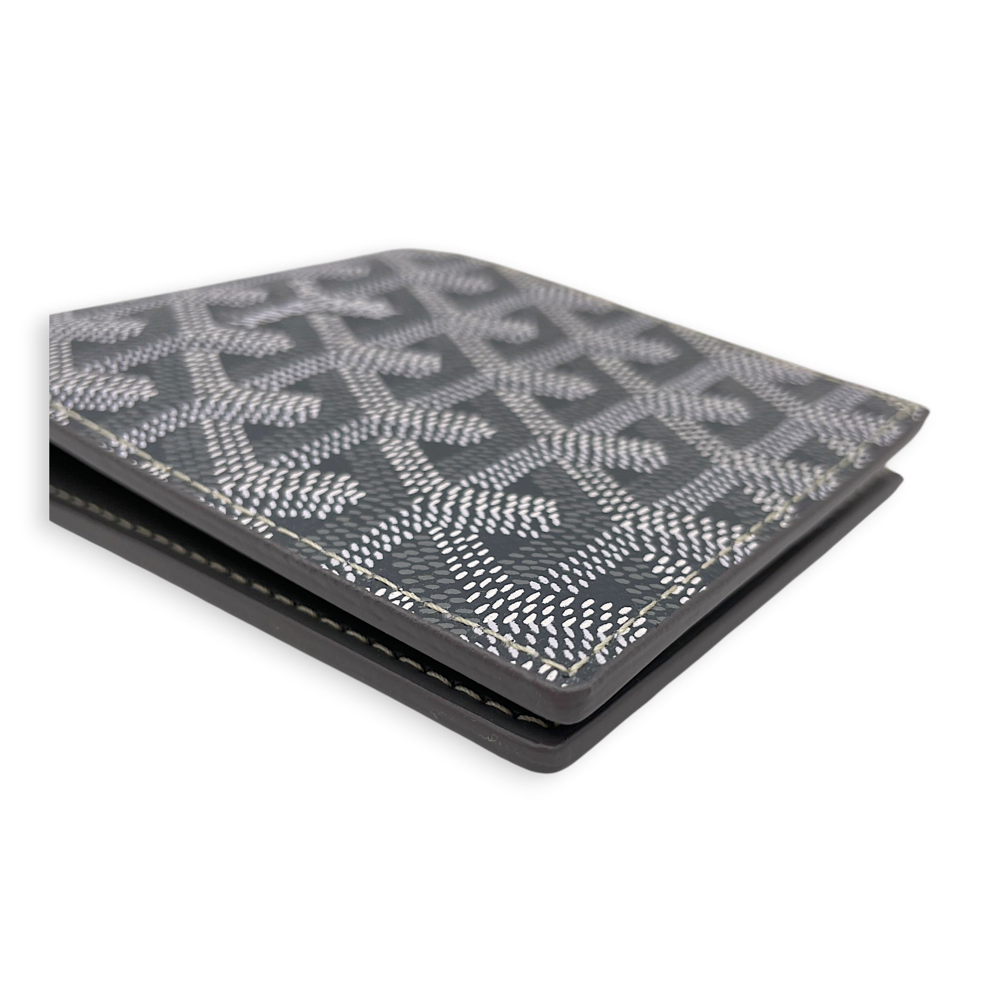 Victoire Bifold PM Grey Wallet in Goat Leather CL2607-22226 10
