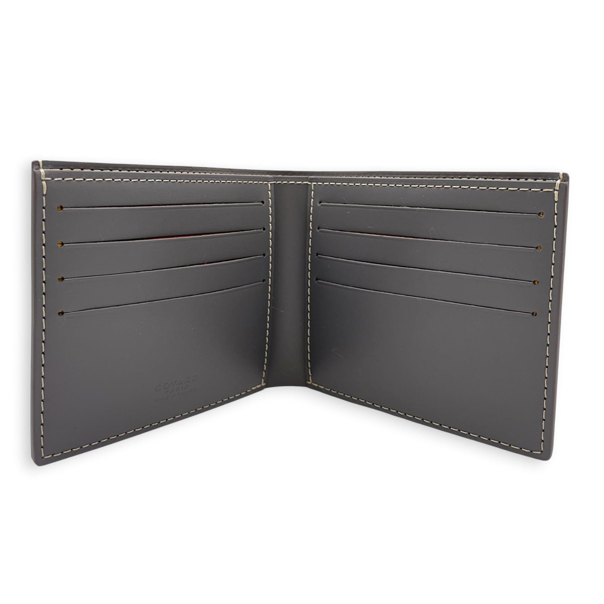 Victoire Bifold PM Grey Wallet in Goat Leather CL2607-22226 6