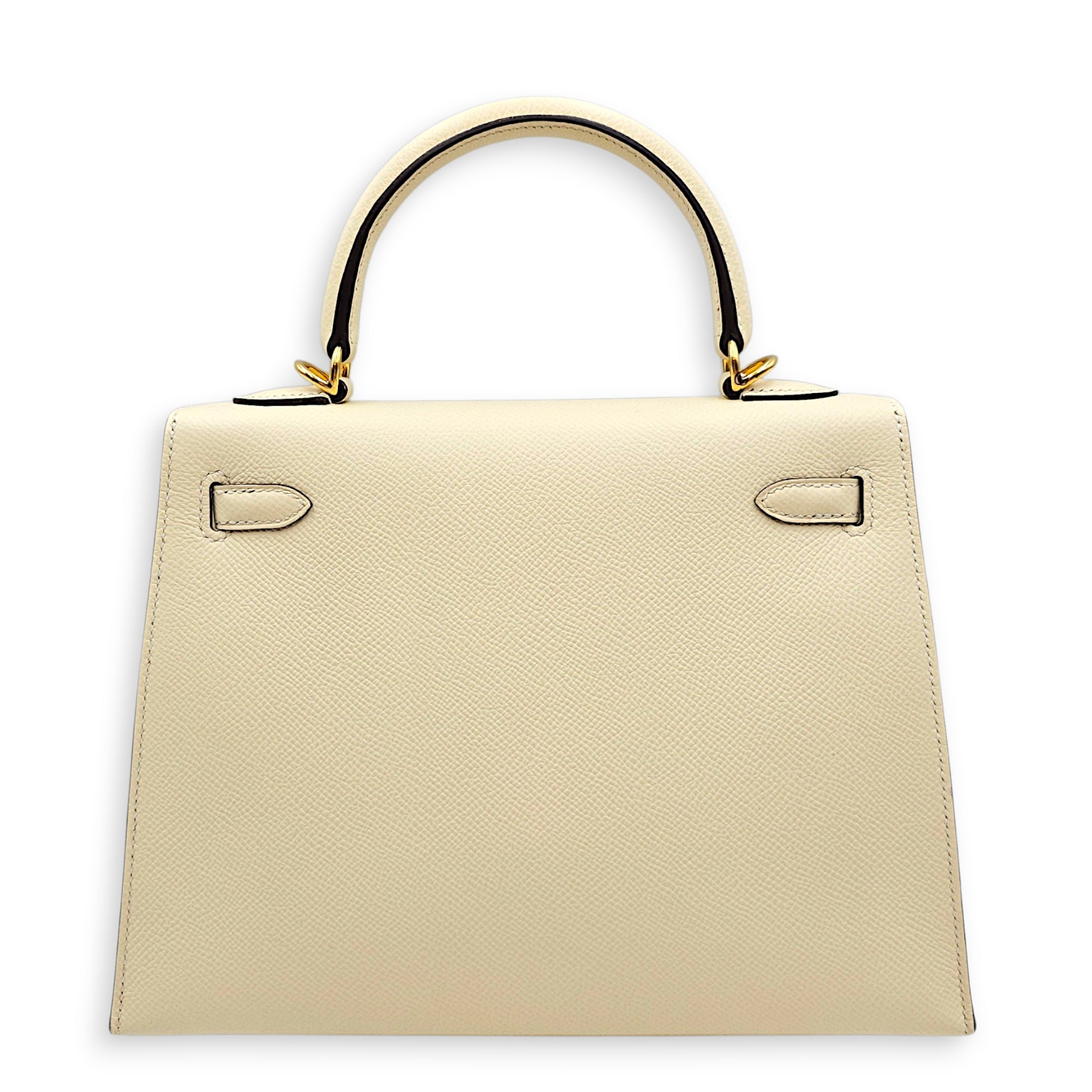 Sellier Kelly 25 Nata in Epsom Gold hardware CL2607-22227 2