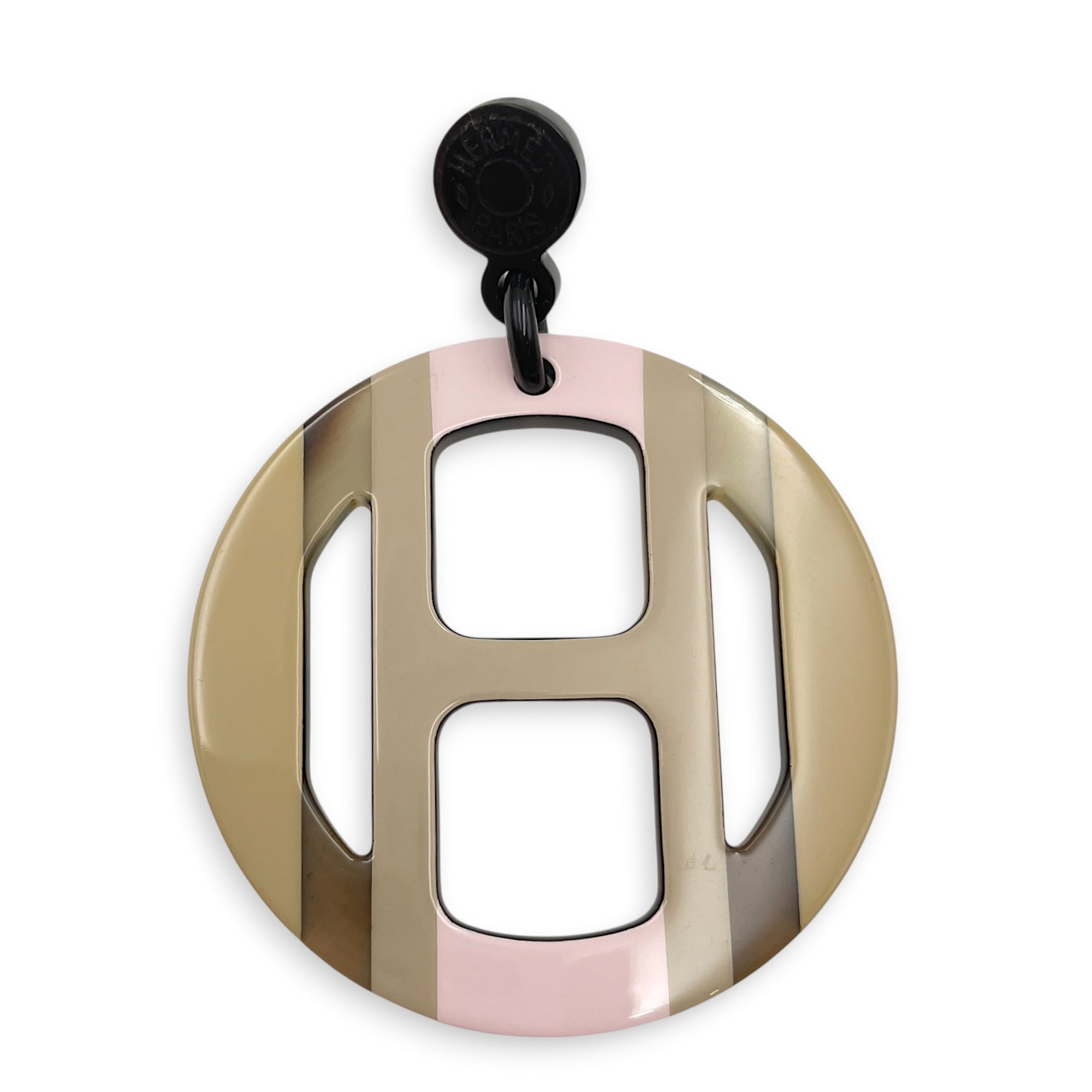 H Equipe Beige/Rose Earrings