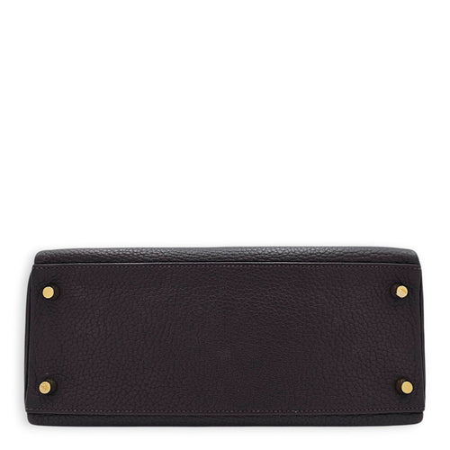 Kelly 28 Prunoir in Clemence Gold hardware CL2607-22230 5