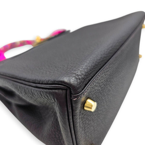 Kelly 28 Prunoir in Clemence Gold hardware CL2607-22230 8