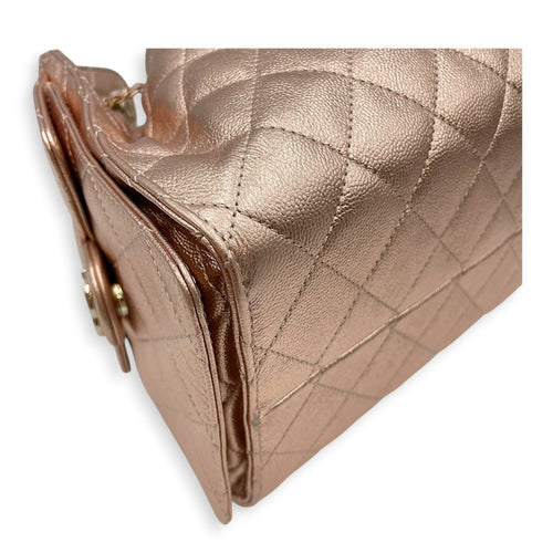 C25 Small  Champagne Gold  Shoulder Bag Rose Gold hardware CL2607-22236 12