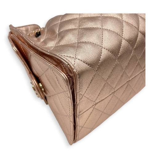 C25 Small  Champagne Gold  Shoulder Bag Rose Gold hardware CL2607-22236 8