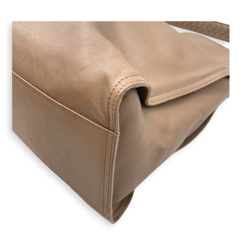 Hobo Brown Shoulder Bag in Nappa Leather Brunito hardware CL2607-22237 6